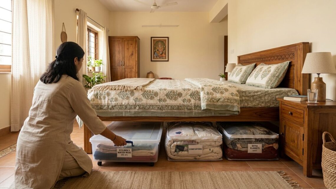 under bed storage ideas