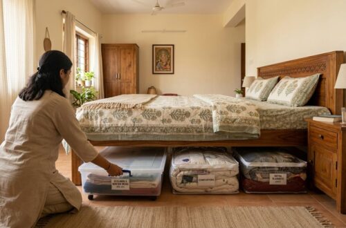 under bed storage ideas