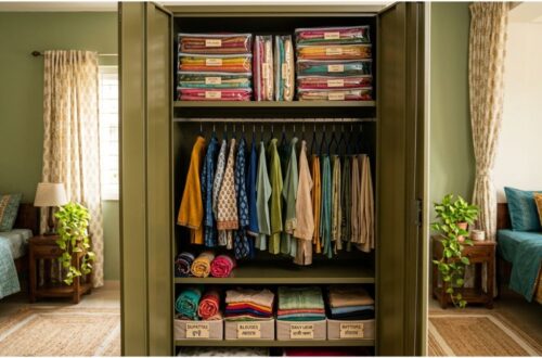 wardrobe organisation ideas India