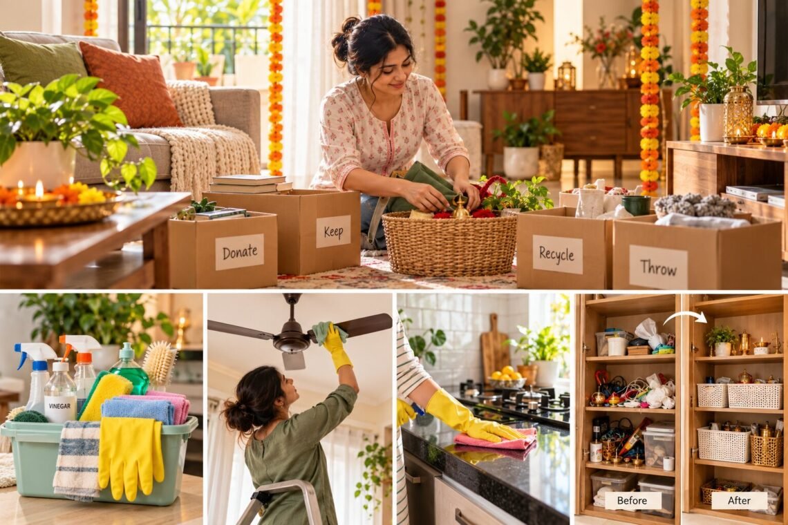 Diwali Home Refresh and Decluttering